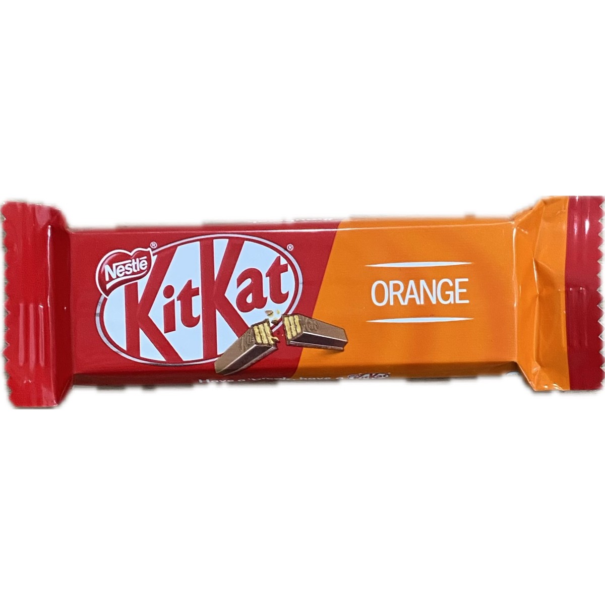 Kit kat orange